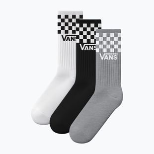 Socks Vans Classic Check Crew 3 pairs black/white