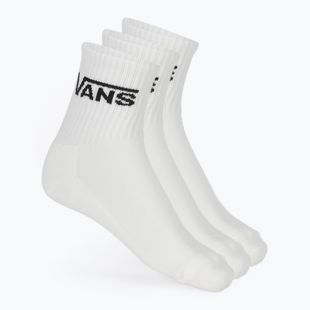 Vans Classic Half Crew socks 3 pairs white