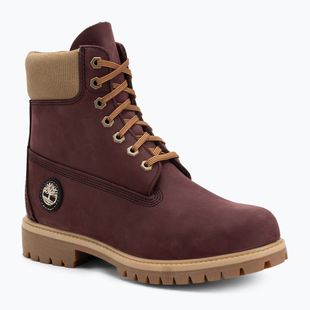 Men's shoes Timberland Premium 6 Inch Lace Up Waterproof burgundy olive