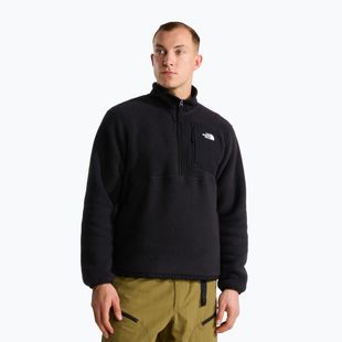 Men's fleece sweatshirt The North Face Yumiori Off Peak 1/2 Zip tnf black