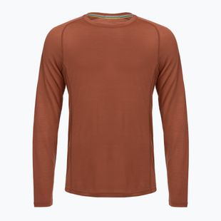 Men's thermal active sweatshirt Smartwool Merino Sport 120 burnt sienna