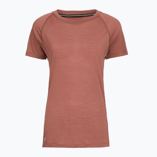 Women's thermal T-shirt Smartwool Active Ultralite mocha