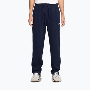 Men's trousers Nike Sportswear Club Knit Open-Hem obsidian/white
