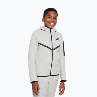 Children's sweatshirt Nike Sportswear Tech Fleece dark grey heather/black/black