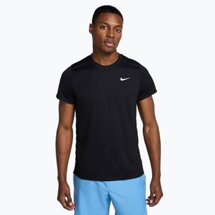 Men's tennis t-shirt Nike Court Dri-Fit Victory black/white