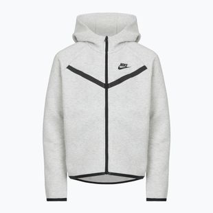Children's sweatshirt Nike Sportswear Tech Fleece light grey/heather/black/black