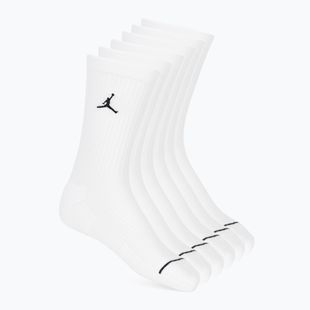 Skarpety Nike Jordan Everyday Cushioned Crew 6 par white/black