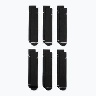 Socks  Jordan Everyday Cushioned Crew 6 pairs black/white
