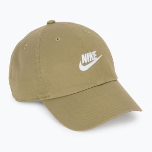 Baseball cap Nike Club Unstructured Futura Wash parachute beige/white