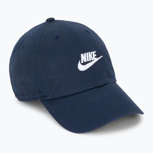 Baseball cap Nike Club Unstructured Futura Wash obsidian/white