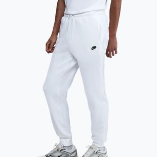 Men's trousers Nike Club Jogger white/white/black