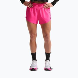 Women's running shorts Nike AeroSwift Dri-Fit ADV Mid-Rise 3" hyper pink/black