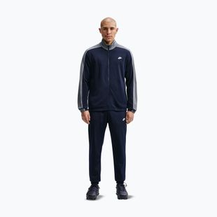Men's tracksuit Nike Sportswear Club obsidian/smoke grey/white/white