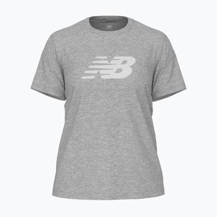Women's New Balance Jersey Logo athletic grey