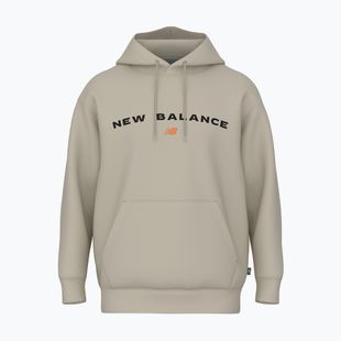New Balance men's Reimagine Fleece Hraphic Hoody timberwolff sweatshirt