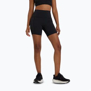 Women's New Balance Sleek Pocket High Rise running shorts black