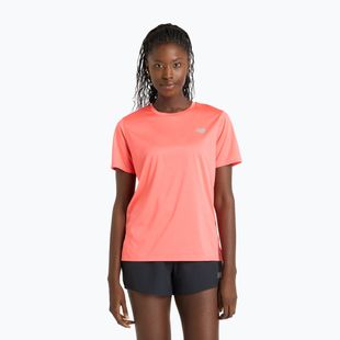 Women's New Balance Essentials SS driftred running shirt