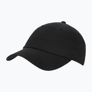 Women's New Balance 6 Panel Linear Logo cap black
