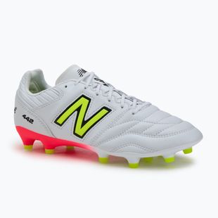 Men's football boots New Balance 442 Pro V2 FG white