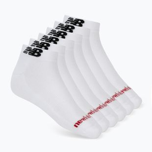 Socks New Balance Everyday Low Cut 6 pairs white