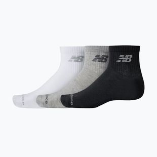 Socks New Balance Performance Basic Ankle 3 pairs white/silver metallic