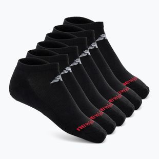 Socks New Balance Everyday No Show 6 pairs black/white
