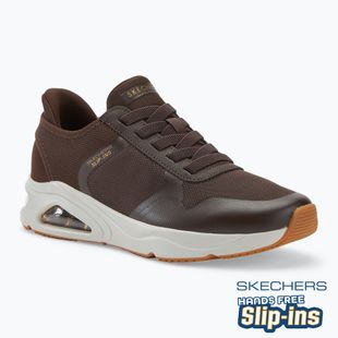Men's SKECHERS Uno Tres-Air Necessairy Comfort shoes chocolate