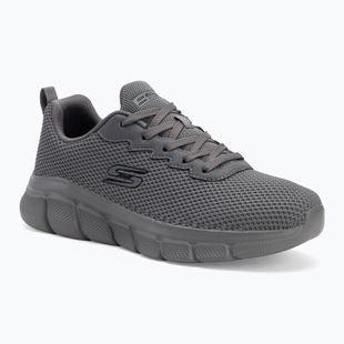 Men's SKECHERS Bobs B Flex Chill Edge dark grey shoes