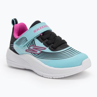 SKECHERS Microspec Advance aqua/purple children's shoes