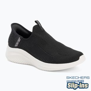 Women's SKECHERS Ultra Flex 3.0 Easy Win black/white shoes