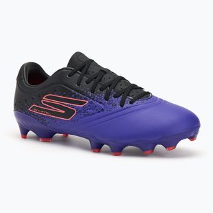 Men's football boots Skechers Razor Academy Gold 1.5 FG purple