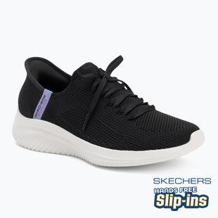 Women's SKECHERS Ultra Flex 3.0 Elevated Motion black/white shoes