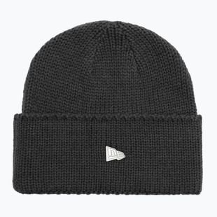 New Era Ne Wide Beanie winter hat dark grey