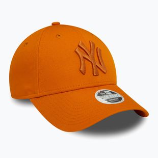 Women's New Era League Essential 9FORTY New York Yankees orange baseball cap