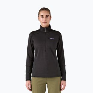 Women's fleece sweatshirt Patagonia R1 black