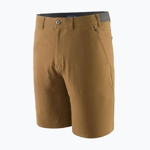 Patagonia men's Terravia Trail 10" coriander brown shorts