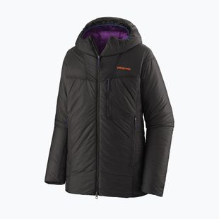 Men's insulated jacket Patagonia Das Parka black w/p6 blue