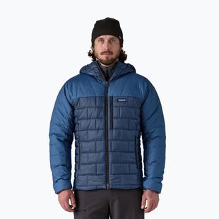 Men's down jacket Patagonia Hi-Loft Nano Puff Hoody clement blue