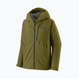 Men's rain jacket Patagonia Granite Crest Rain pond green