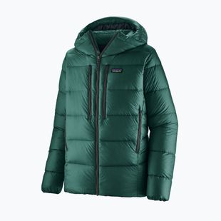 Men's down jacket Patagonia Fitz Roy Down Hoody cascade green