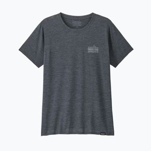 Women's T-shirt Patagonia Cap Cool Daily Graphic Shirt strataspire / smolder blue x-dye