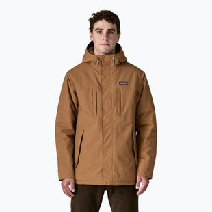 Men's down jacket Patagonia Isthmus Parka deer brown