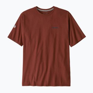 Men's T-shirt Patagonia Fitz Roy Icon Responsibili-Tee dried vanilla