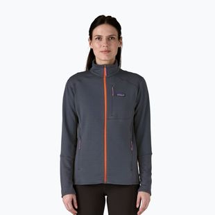 Women's sweatshirt Patagonia R1 Hybrid smolder blue