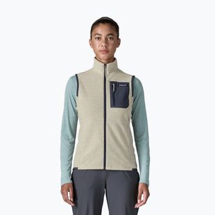 Women's gilet Patagonia R1 Air wool white