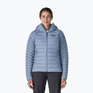 Women's down jacket Patagonia Down Sweater Hoody barnacle blue