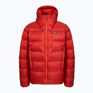 Men's down jacket Patagonia Fitz Roy Down Hoody amanita red