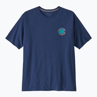 Men's T-shirt Patagonia Unity Fitz Responsibili clement blue