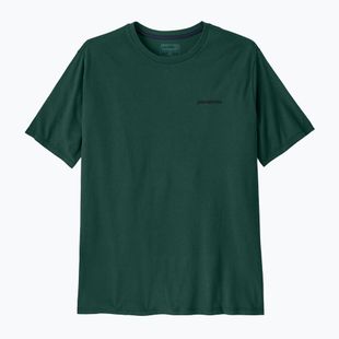 Men's T-shirt Patagonia P-6 Logo Responsibili-Tee cascade green