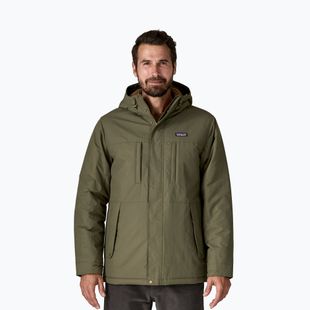 Men's down jacket Patagonia Isthmus Parka basin green